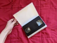 The case, with the tape shown inside it.
