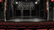 A stage, used by Q in her upload of the song.