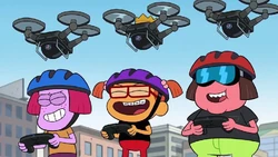 Los tres Ciber Caballeros