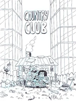 Arte conceptual temprano de "Country Club"