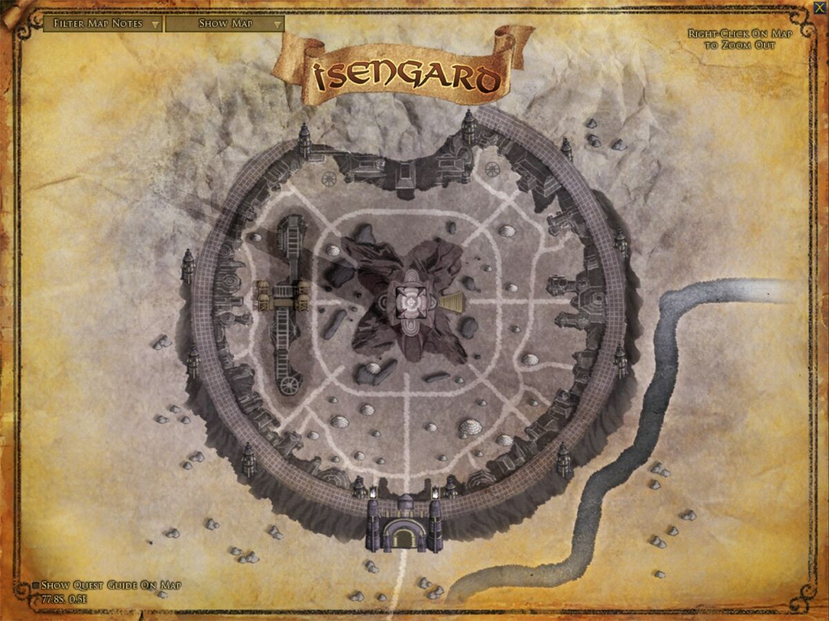 Instructions in the Map :: Quests :: Lord of the Rings Online :: ZAM