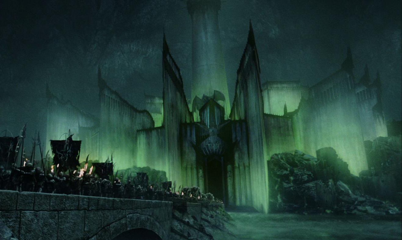 Minas Tirith Luminária - Senhor dos Aneis