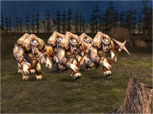 Снежные тролли в игре Битва за Средиземье II: под знаменем Короля-чародея