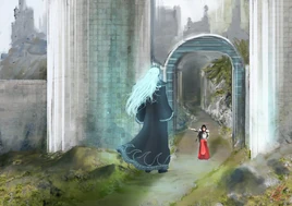 Melkor vor dem Tor von Formenos