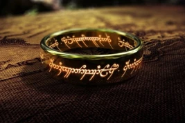 The One Ring on a map of Middle-earth