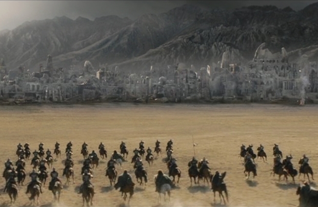 How far is Osgiliath from Minas Tirith? - Quora