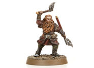 Figurine of Glóin manufactured by Games Workshop