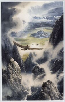 Eagles bearing Húrin and Huor into the Echoriad, to Gondolin, by 