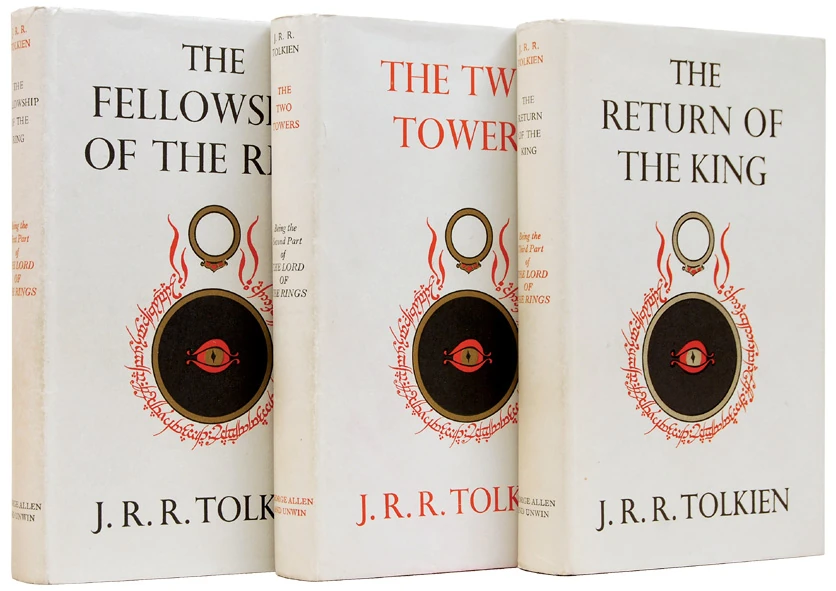 Lord of the Rings Trilogy Paperback Books by JRR Tolkien/3 Lord of the Rings  Book/set of Lord of the Rings Books/tolkien Trilogy LOR Books - Etsy Norway