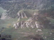 The location used for Weathertop Hill in The Lord of the Rings films.