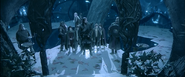 The Fellowship awaits Galadriel and Celeborn