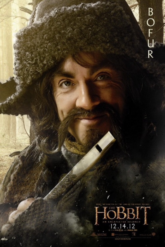 The Hobbit Movie Bofur the Dwarf's Lined Hunter Trapper Hat NEW UNWORN SEALED 