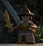 Żołnierz z Dale w grze LEGO The Hobbit