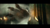 Smaug's "foreleg" seen in the first film