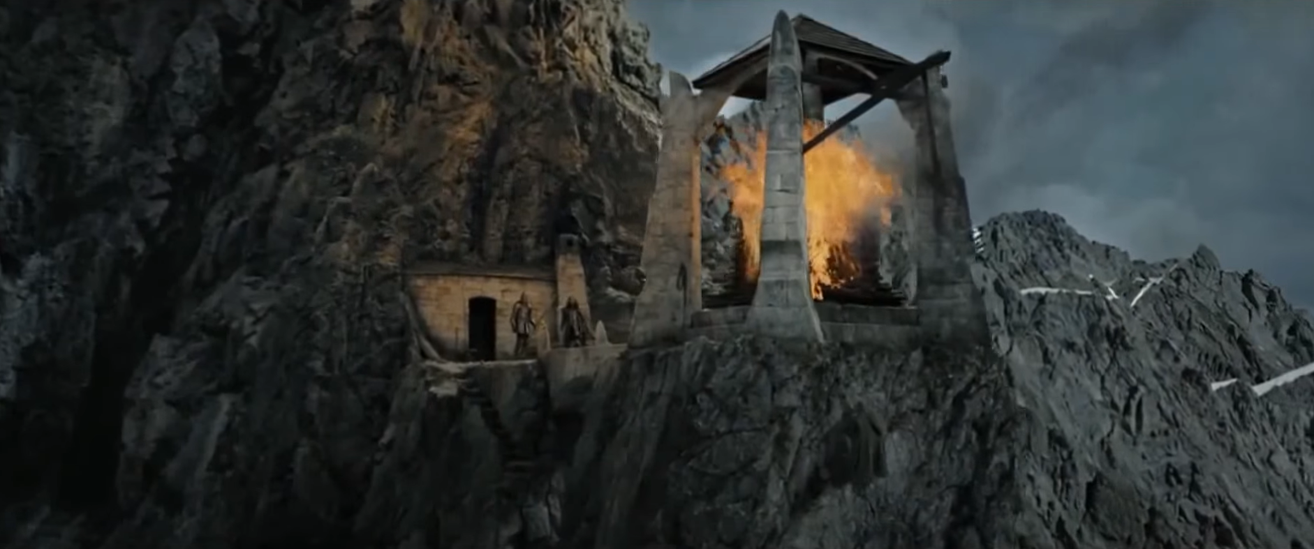 The Beacons of Minas Tirith! The Beacons are lit! Gondor calls for