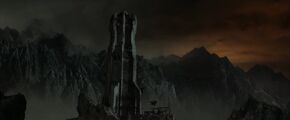 The Tower of Cirith Ungol in The Return of the King film