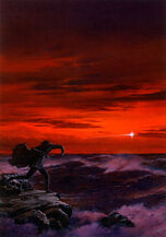 Ted-nasmith-maglor-casting-the-silmaril-into-the-sea