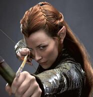 A portrait of Tauriel from Empire Magazine
