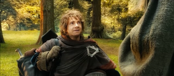 Bilbo & Gandalf part ways