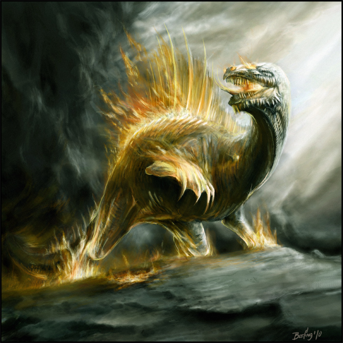 What do you think Glaurung would have looked like? Lore wise I