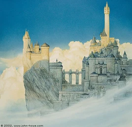 John Howe - Minas Tirith