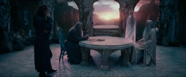 Posiedzenie rady w Rivendell. "Hobbit: Niezwykła podróż".
