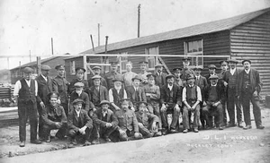 Military training in Rugeley Camp
