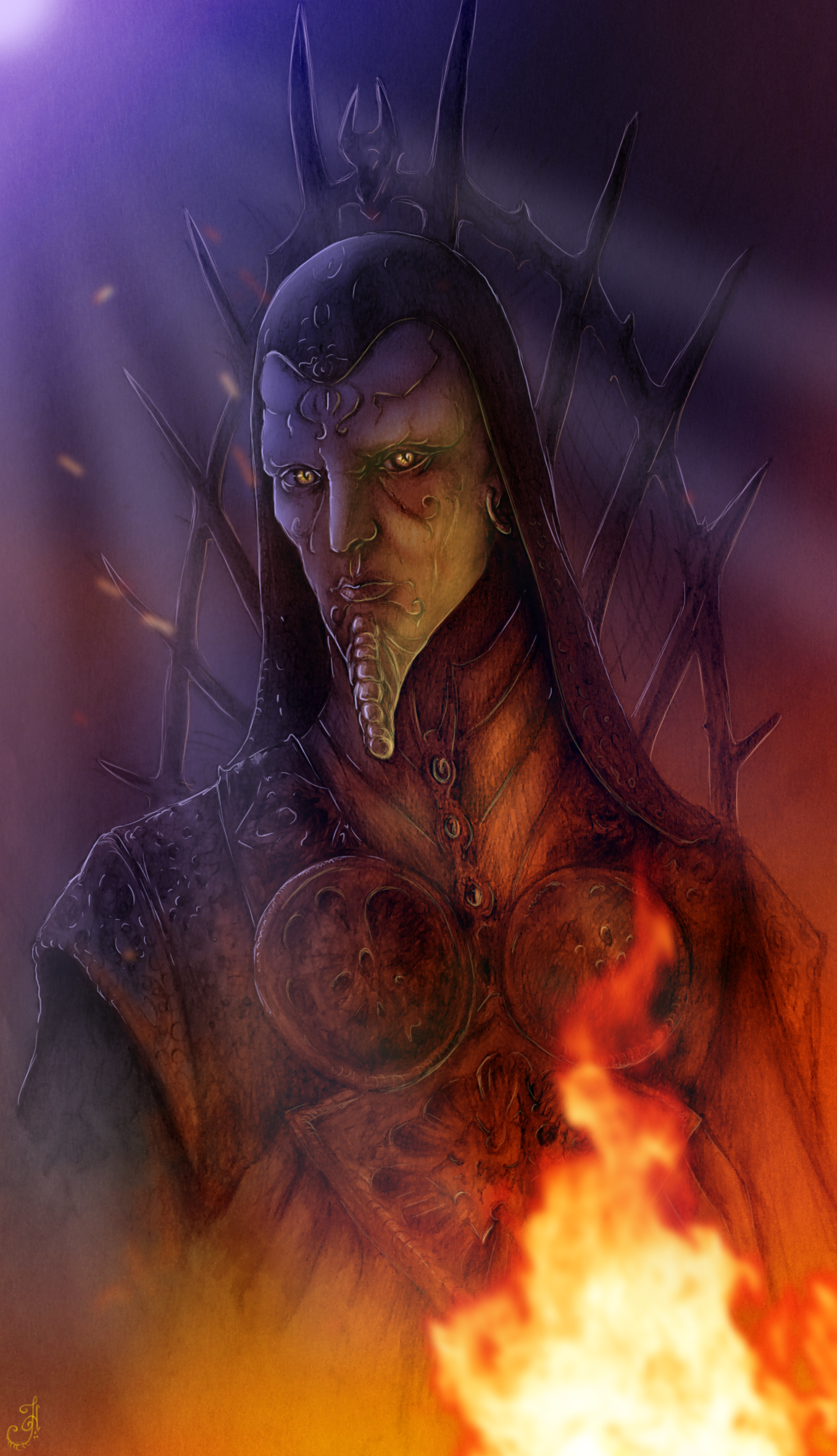 sauron without mask