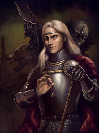 Sauron's fair disguise, by  