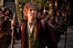 Bilbo with Dwarves