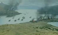 The Grey Company comes upon a burning coast