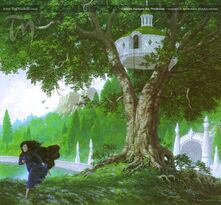 Ted Nasmith — Lúthien Escapes the Treehouse