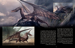 Six limbed Smaug in original concept