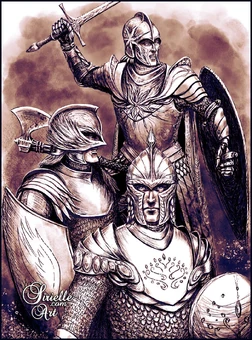 "Defenders of Gondolin" by Karolina Węgrzyn