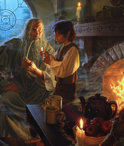 Gandalf and Frodo, R V