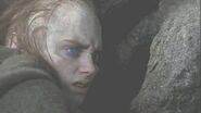 Frodo's transformation into Gollum