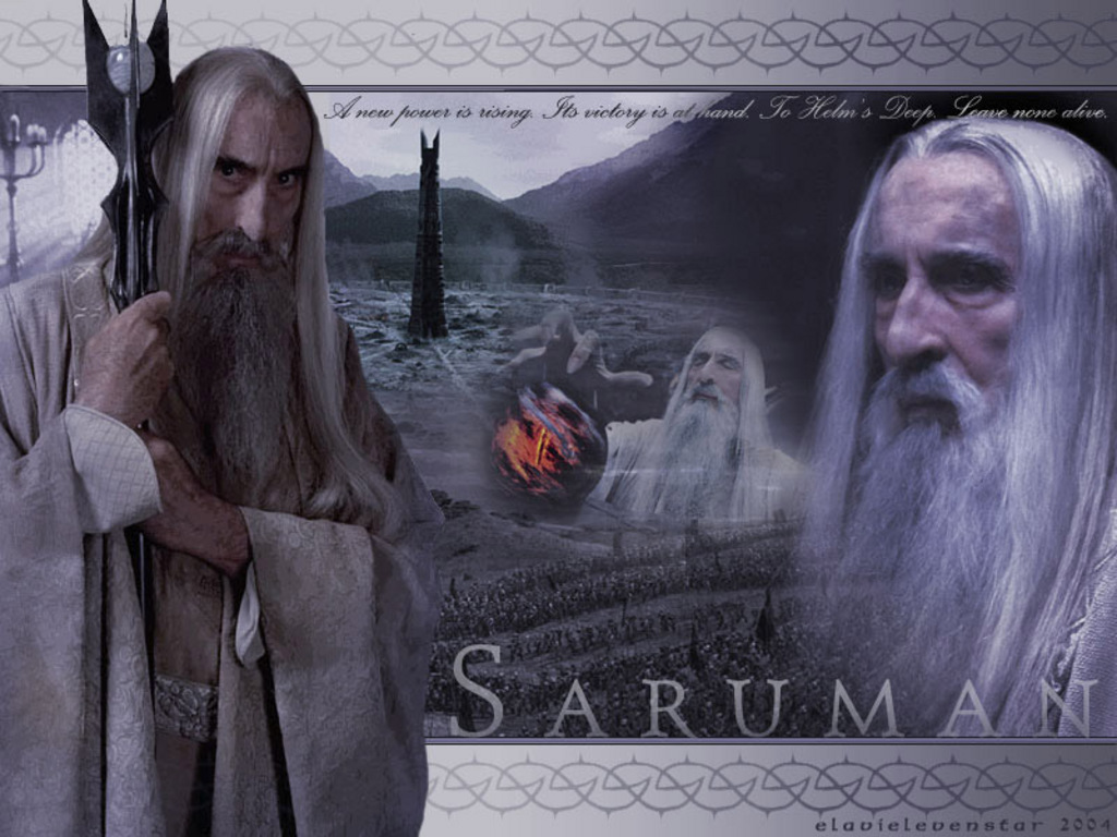 16 - Saruman, Sauron's Servant - Every Change in The Lord of the Rings -  YouTube