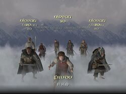 The Lord of the Rings: The Return of the King with members of The