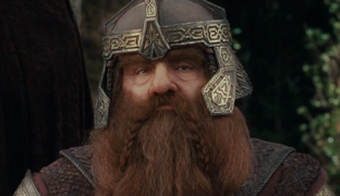 Gimli, syn Glóina - krasnolud z plemienia Durina, przyjaciel Legolasa