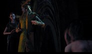 Gwendil suprised at Gollum's presence