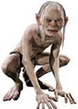 Gollum in the film trilogy