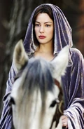 Arwen and Asfaloth