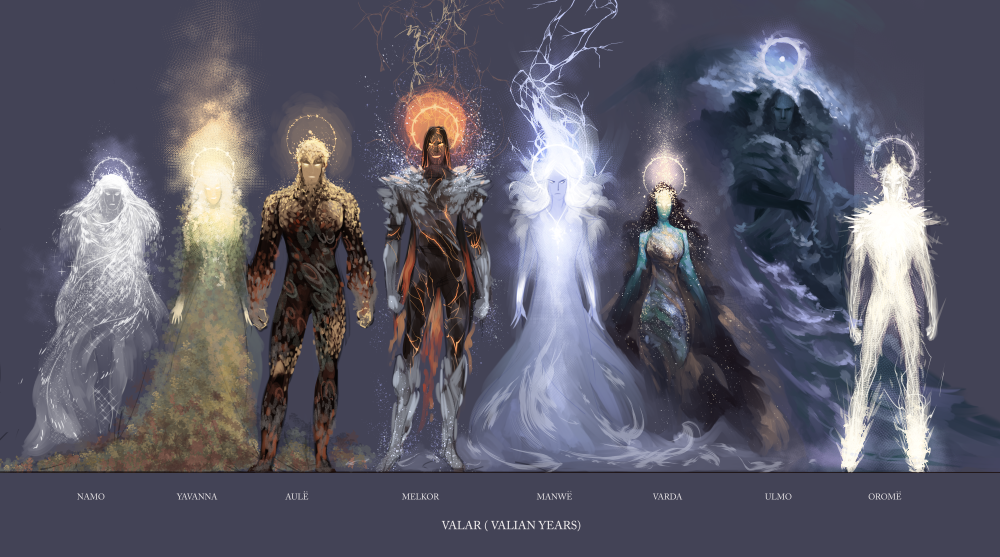 silmarillion valar