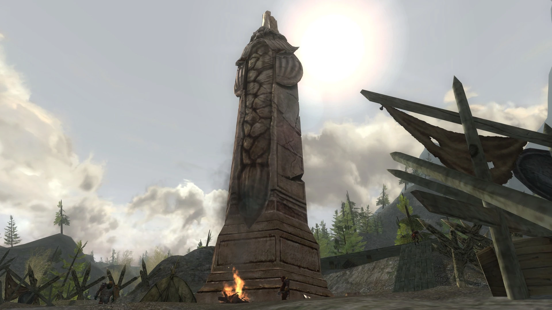 Shadow and Flame trivia: Known as Mirrormere, what lake near Moria convinced Durin I to build his great hall?