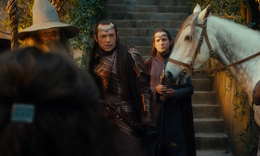 Elrond and Hadhafang