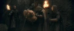 The Witch-king and the other Nazgul were buried in the High Fells