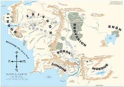 Detailed Look at in-show Middle-Earth Map Episode 2 of The Rings of Power :  r/LOTR_on_Prime