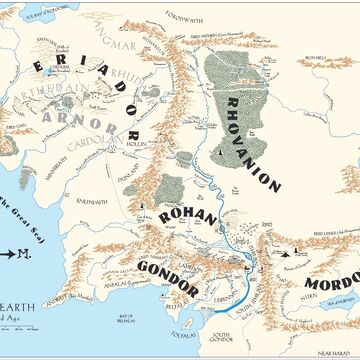Map Of Beleriand Gondolin Middle Earth The One Wiki To Rule Them All Fandom middle earth the one wiki to rule