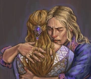 Finrod and Amárië reunited, by 