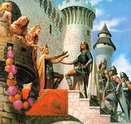 Коронация Арагорна (вторая иллюстрация)